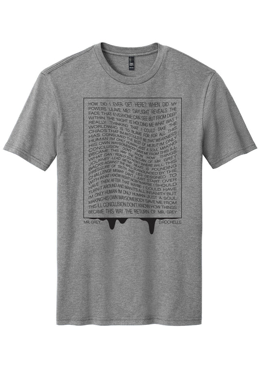 Mr. Grey Lyrics Shirt